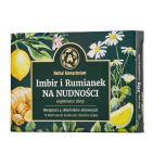 Imbir i Rumianek na nudnosci, pastyl.do ssania, 12szt