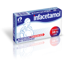 Infacetamol Farmina, 50 mg, czopki dla niemowląt, 10 szt.