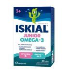 Iskial Junior Omega-3, żelki, sm.truskawkowy, 30 szt