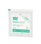 Kompr.gaz.jal.Matocomp,17nit, 7x7cm, 8w, 3 szt