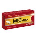 MIG, 400 mg, tabletki powlekane, 20 szt.