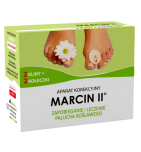 Marcin II, aparat korekcyjny na palce stopy, na dzień