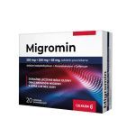 Migromin, 250 mg + 250 mg + 65 mg, tabl.powl., 20 szt
