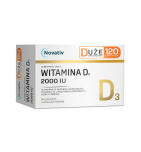 Novativ Witamina D3 2000 IU, kaps., 120 szt