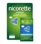 Nicorette Coolmint, 2 mg, tabl.do ssania, 40 szt