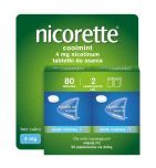 Nicorette Coolmint, 4 mg, tabl.do ssania, 80 szt