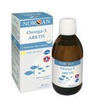 Norsan, Omega-3 Arktis z naturalnym olejem z dorsza arktycznego, 200 ml