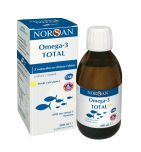 Norsan, Omega-3 Total z naturalnym olejem rybnym, smak cytrynowy , 200 ml