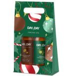 DAYbyDAY Zestaw Mydło w płynie Awokado i Nasiona konopii, Żel do mycia ciała Masło kakaowe i Awokado, 2 x 400 ml