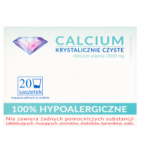 Calcium Krystalicznie Czyste, proszek, 100% hipoalergiczne, proszek w saszetkach, 20 szt.