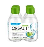 Orsalit Drink, doustny płyn nawadniający, smak jabłkowy, 800 ml (4x200ml)