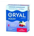 Oryal Aqua+, Smak Wiśnia z nutą Wanilii, proszek, 14 saszetek