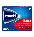 Panadol Extra, 500 mg + 65 mg, tabletki powlekane, 24 sztuki
