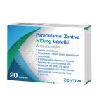 Paracetamol Zentiva, 500 mg, tabl., 20 szt