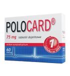 Polocard, 75 mg, tabletki dojelitowe, 60 szt.