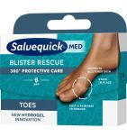 Salvequick Med Blister Rescue Toes, plastry na pęcherze, 6 szt.