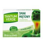 Tantum Verde sm.miętowy, 3 mg, pastyl twarde, 20 szt