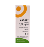 Zabak, 0,25 mg/ml, krople do oczu,(i.row),InPh,Fran, 5 ml
