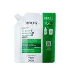 Vichy Dercos, szampon przeciwłupieżowy, włosy normalne i przetłuszczające się, refill, 390ml