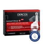 Vichy Dercos Aminexil Clinical 5, kuracja przeciw wypadaniu włos&oacute;w dla mężczyzn, 6 ml, 21 ampułek