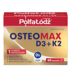 OsteoMax D3+K2, tabl., 60szt