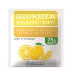 Glukoza, smak cytrynowy, proszek, 76,5g