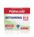 Vitaminum B12 Forte, Polfa Łódź, 10 µg, tabletki, 50 szt.