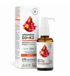 Witamina D3 4000 IU + K2, MCT, krople, 50 ml