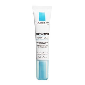 La Roche-Posay Hydraphase HA, Pod oczy, koncentrat intensywnie nawilżający, 15 ml