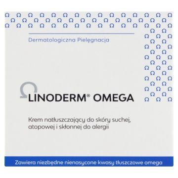 Linoderm Omega, krem na problemy dermatologiczne, 50 ml