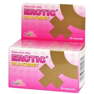 Erotic dla kobiet, kapsułki, 20 szt. (Gorvita)