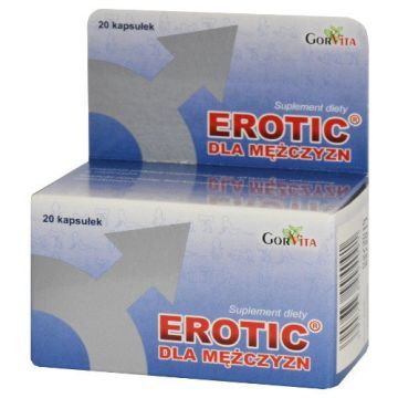 Erotic dla mezczyzn, kaps., 20 szt