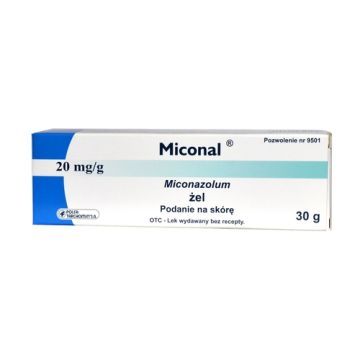 Miconal, 20 mg/g, żel, 30 g