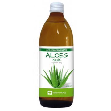 Aloes, sok z aloesu, 500 ml (Alter Medica)