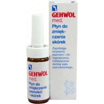 Gehwol med, płyn zmiękczający paznokcie i skórki, 15 ml