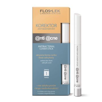 Flos-Lek Anti Acne, korektor 1, jasny, 1 szt