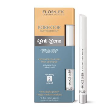 Flos-Lek Anti Acne, korektor 2, naturalny, 1 szt