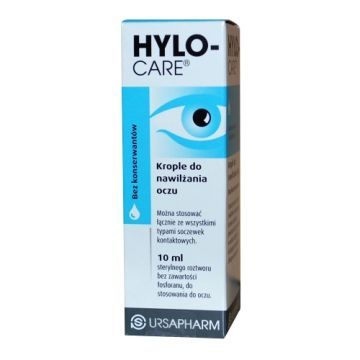 Hylo Care, krople do oczu, 10 ml