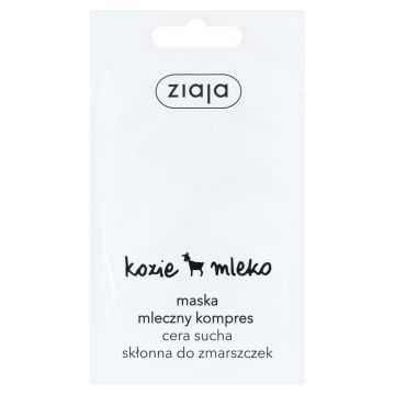 Ziaja Kozie Mleko,maska-kompres, 7 ml,saszet.