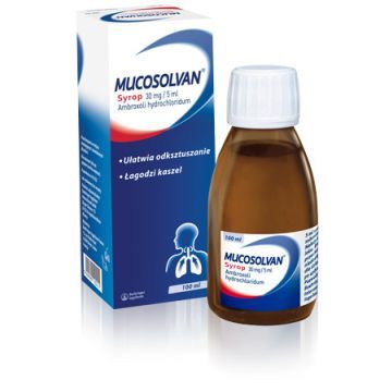 Mucosolvan, (30 mg/5 ml), syrop, 100 ml