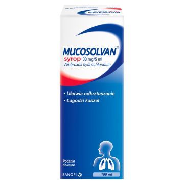 Mucosolvan, (30 mg/5 ml), syrop, 100 ml