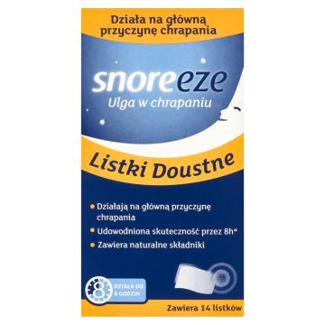 Snoreeze, listki doustne, 14 szt.