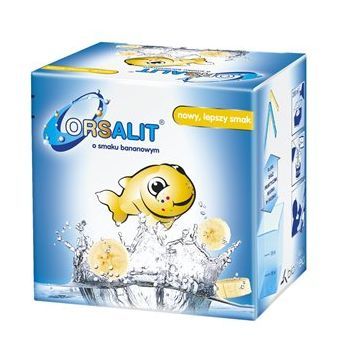 Orsalit, proszek o smaku bananowym, 10 saszetek