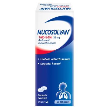 Mucosolvan, 30 mg, tabletki, 20 szt.