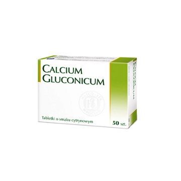 Calcium gluconicum, tabl., 50 szt