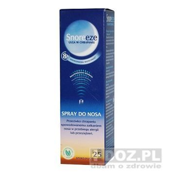 Snoreeze, spray do nosa, przeciw chrapaniu, 10 ml