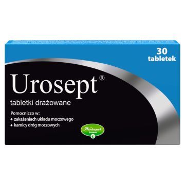 Urosept, tabletki drażowane, 30 szt.