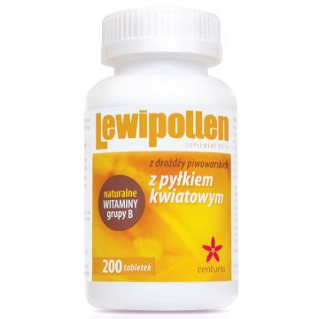 Lewipollen, tabl., pylek kwiatowy, 200 szt (100 g)
