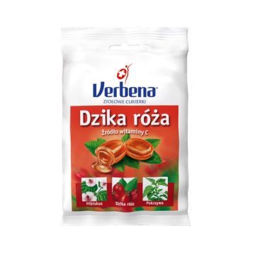 Verbena, cuk.,ziolowe, dzika roza,z wit.C, 60 g