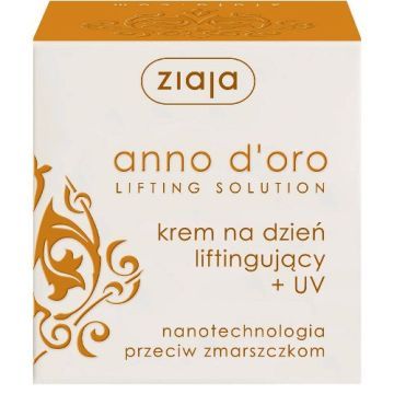 Ziaja Anno D`oro, krem, lifting.,UV, na dzien, 50 ml